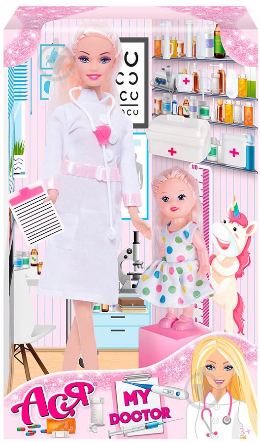 Кукла Ася Мой доктор блондинка 35131 - фото 1