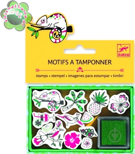 Набір штампів Djeco Ріо DJ09786 - фото 1