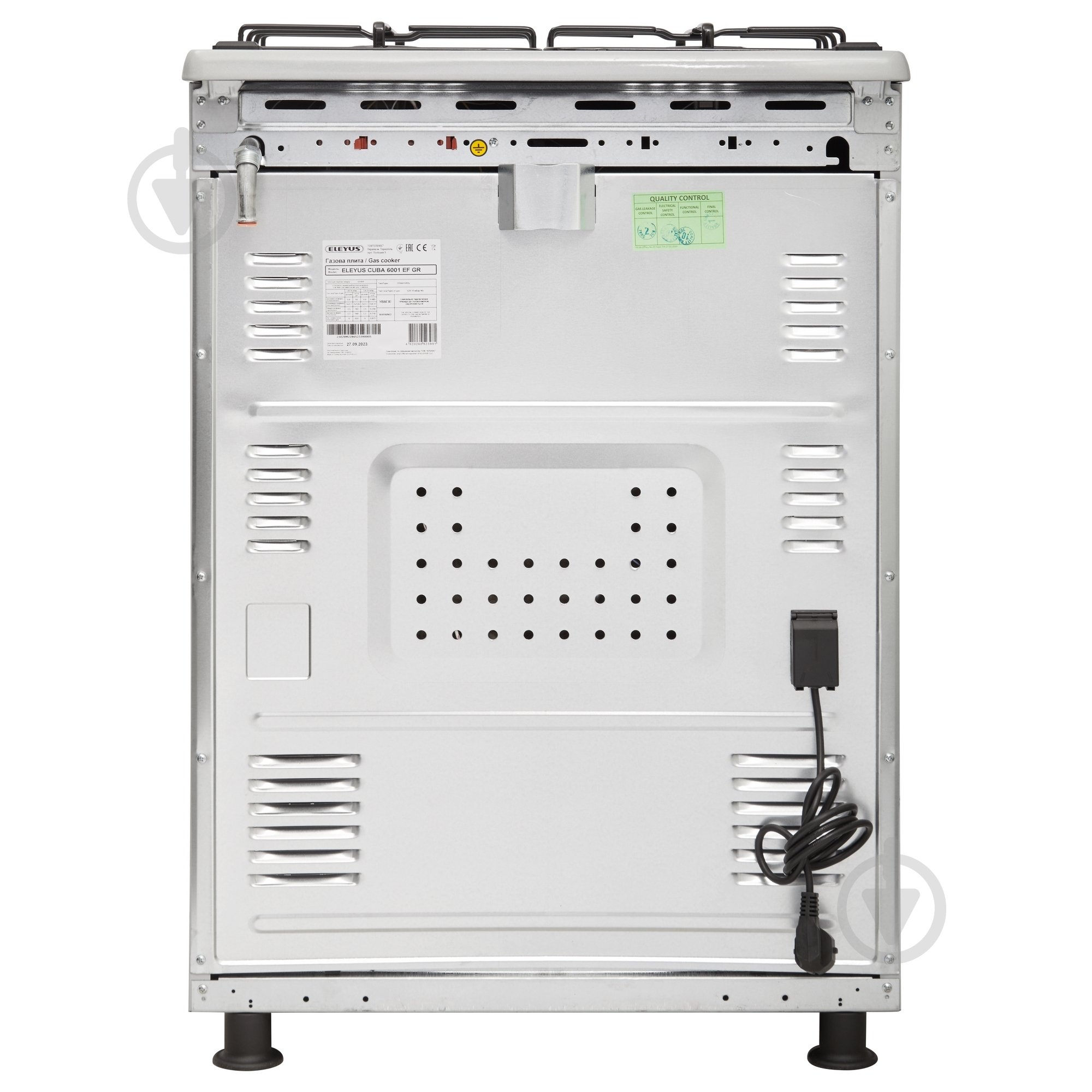 Плита газовая Eleyus CUBA 6001 EF GR - фото 12 Плита газовая Eleyus CUBA 6001 EF GR - фото 12