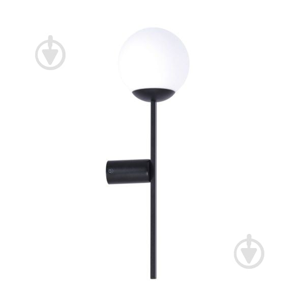 Бра Zuma Line 1x40 Вт E27 черный 5001 - фото 1