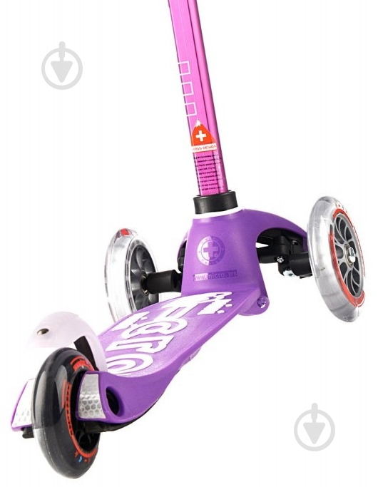 Самокат Micro Minideluxe purple сиреневый MMD004 - фото 6 Самокат Micro Minideluxe purple сиреневый MMD004 - фото 6