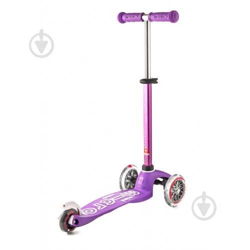 Самокат Micro Minideluxe purple сиреневый MMD004 - фото 4 Самокат Micro Minideluxe purple сиреневый MMD004 - фото 4
