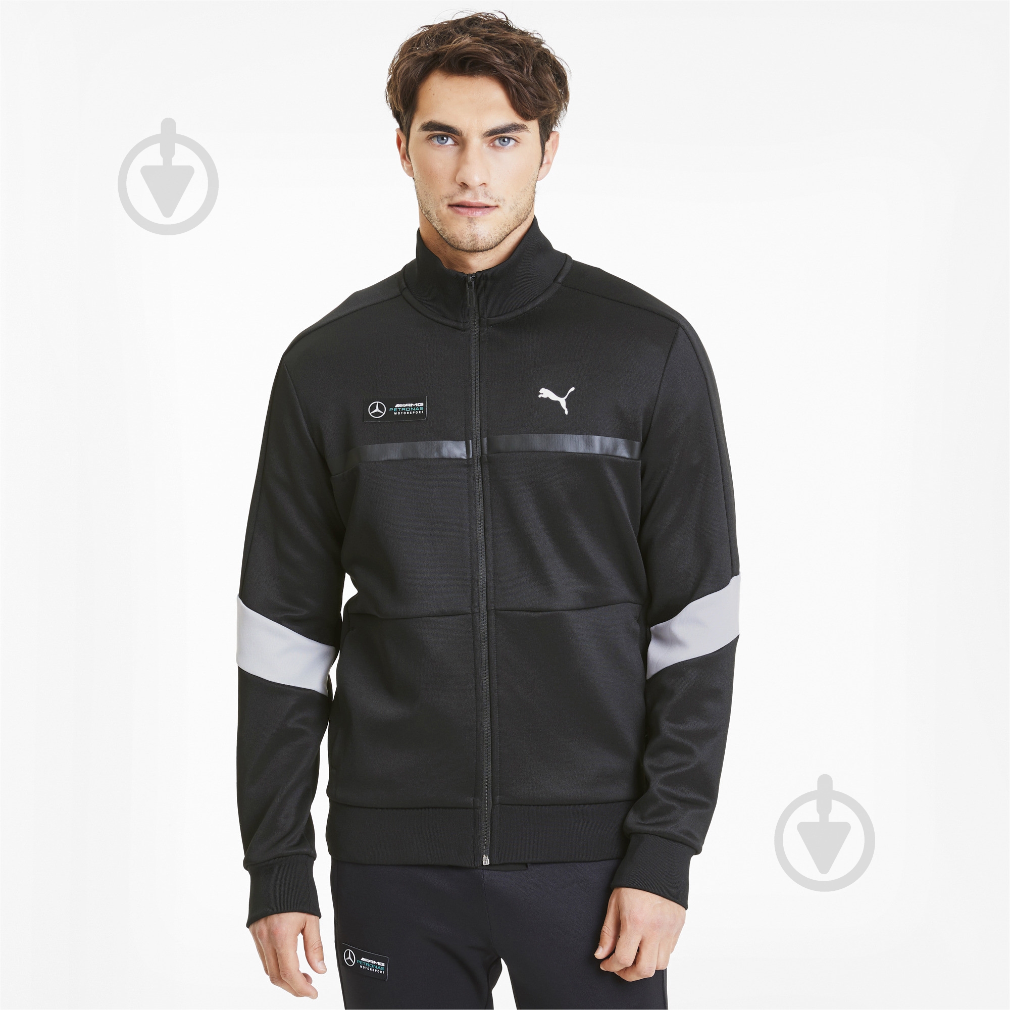 Куртка чоловіча демісезонна Puma MAPM T7 JACKET 59617801 р.L чорна - фото 1
