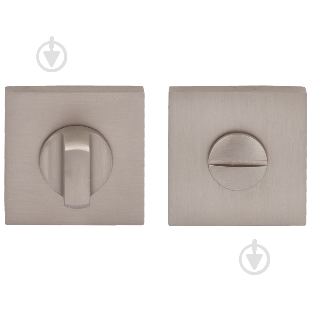 Накладка RDA Twin WC матовий нікель - фото 1 Накладка RDA Twin WC матовий нікель - фото 1