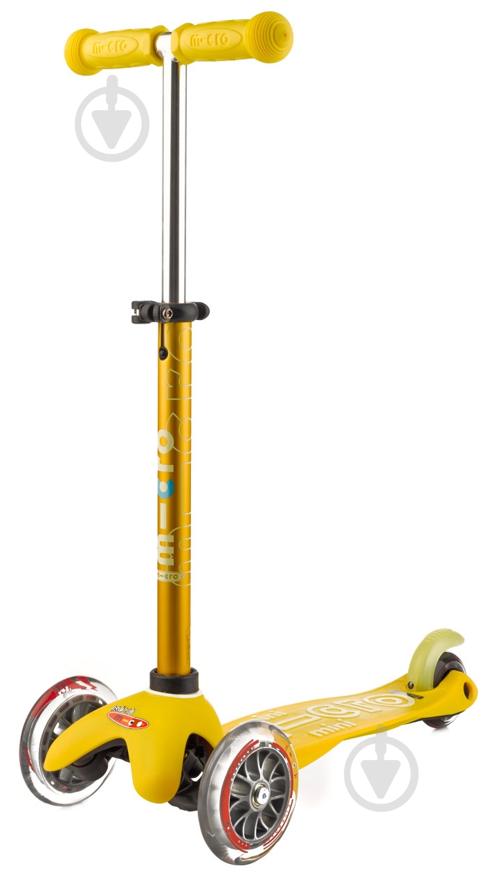 Самокат Micro Minideluxe yellow жовтий MMD005 - фото 1 Самокат Micro Minideluxe yellow жовтий MMD005 - фото 1