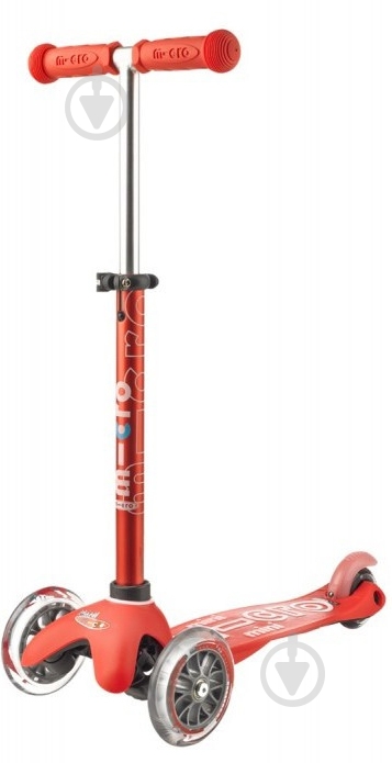 Самокат Micro Minideluxe red красный MMD007 - фото 1