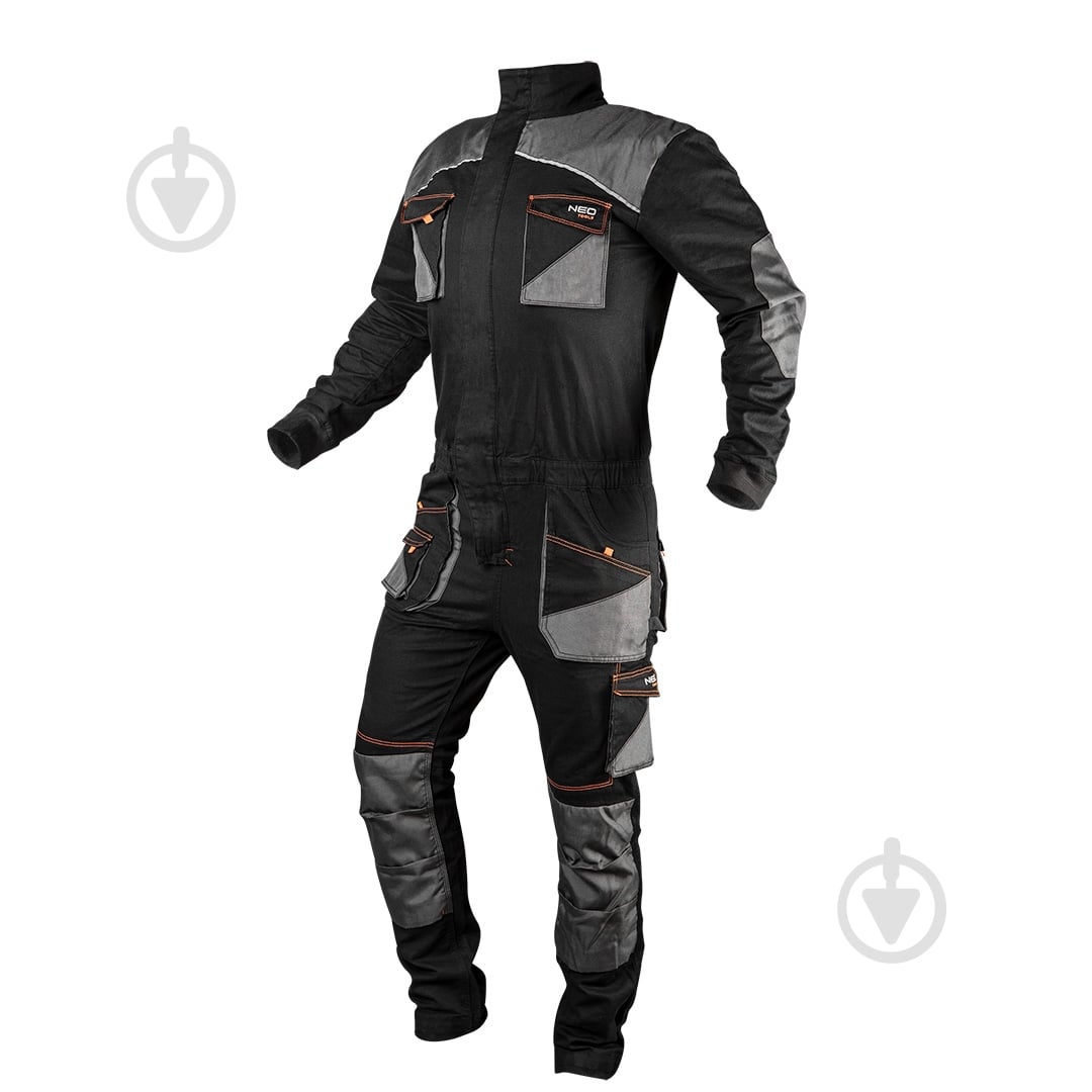 ᐉ Комбинезон рабочий NEO tools HD Slim р. L 81-258 черный с серым