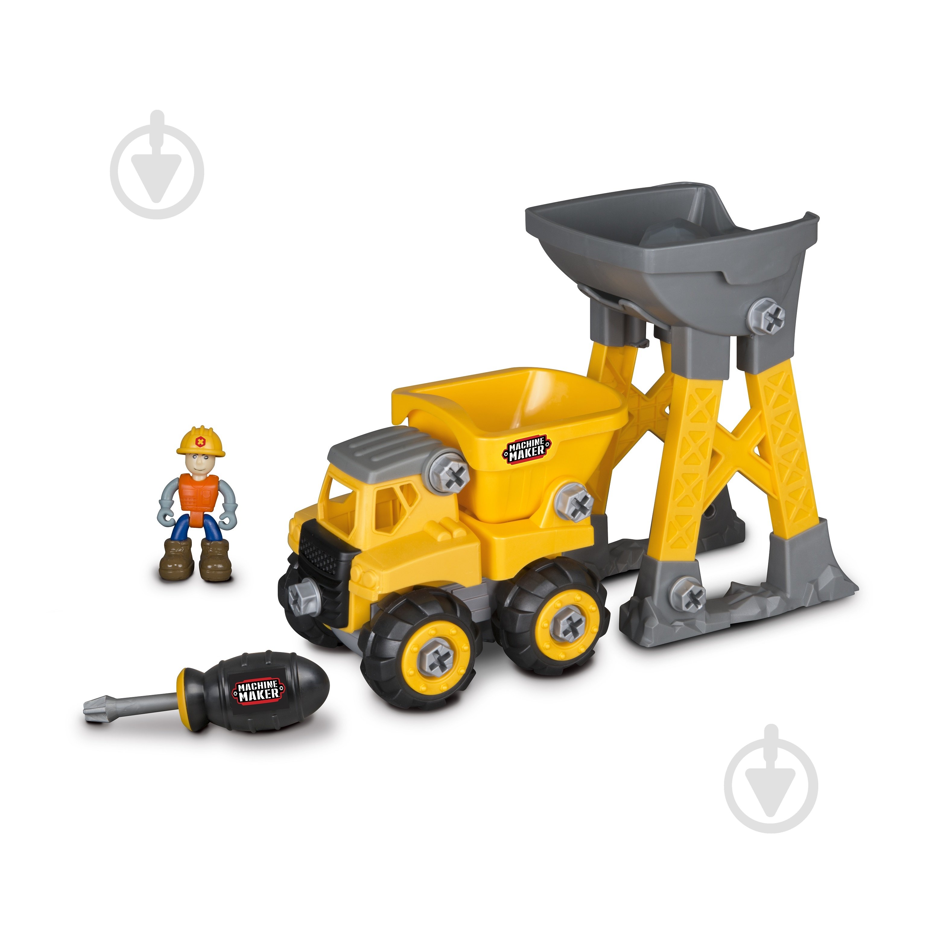 Набір MACHINE MAKER Junior Builder Construction Site в асортименті 40020 - фото 1 Набір MACHINE MAKER Junior Builder Construction Site в асортименті 40020 - фото 1