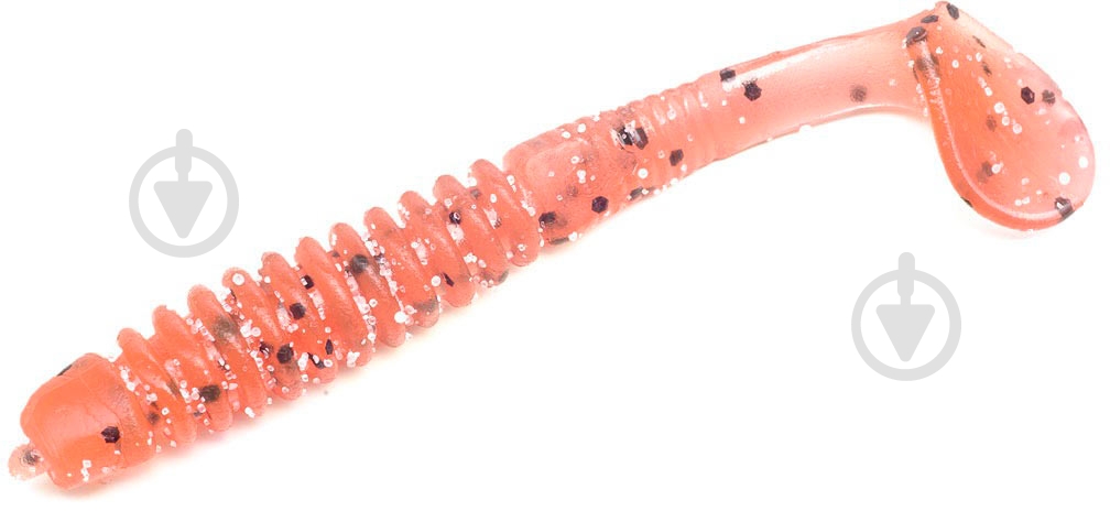 Виброхвост Ken Katsu Vibration fish 3 75 мм 5 шт. #8 violet floating - фото 1