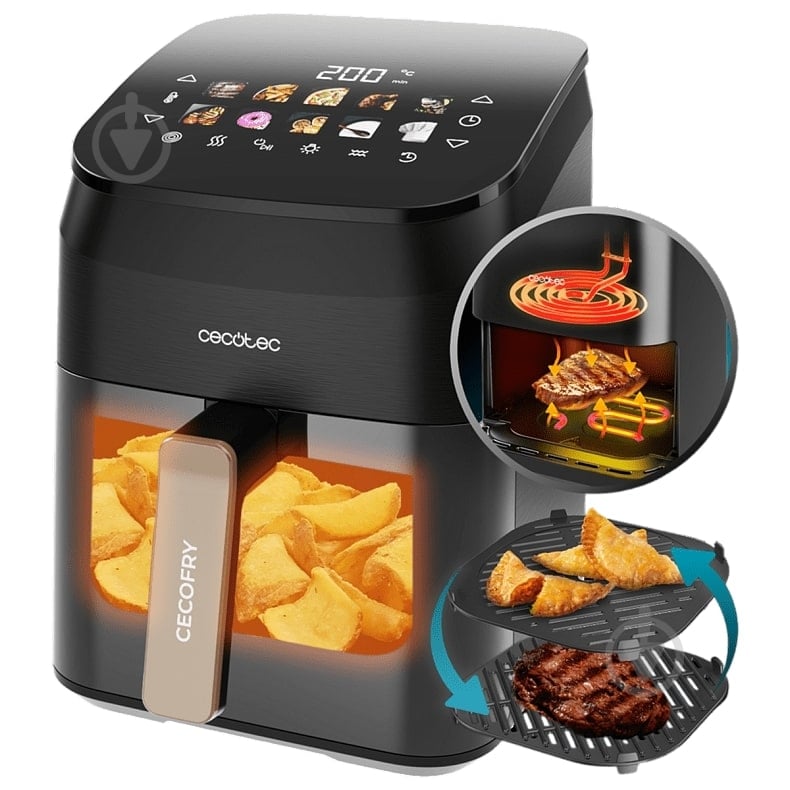 Мультипечь CECOTEC Cecofry&Grill Smokin 4500 - фото 1