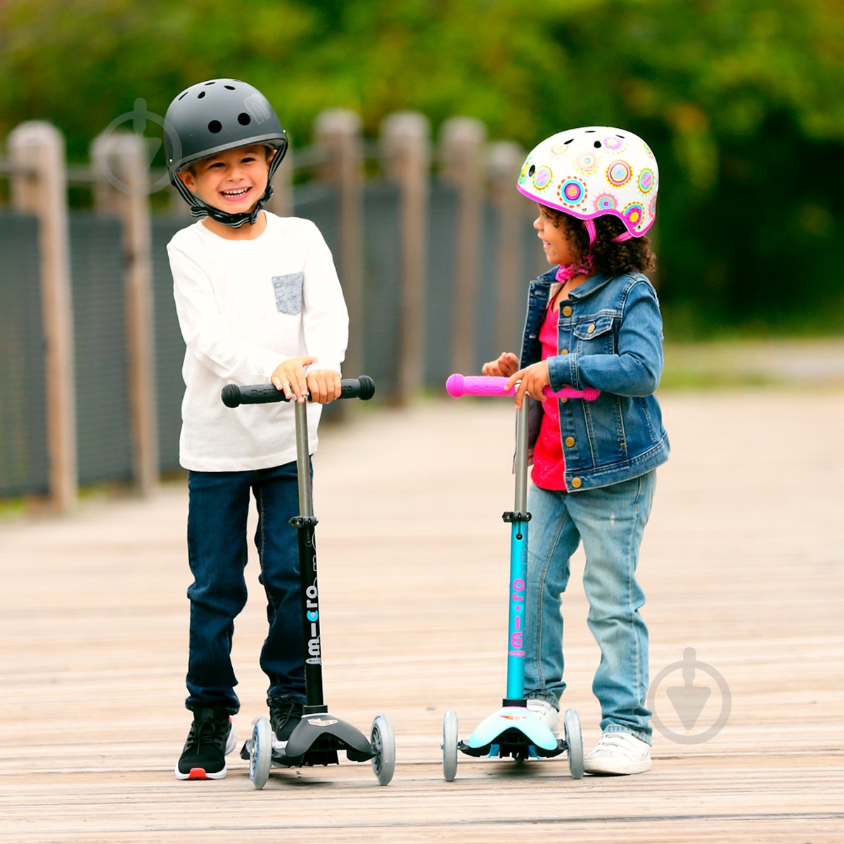 Самокат Micro дитячий Mini Deluxe turquoise бірюзовий ММD074 - фото 7