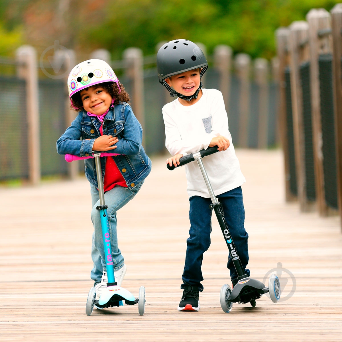 Самокат Micro дитячий Mini Deluxe turquoise бірюзовий ММD074 - фото 8