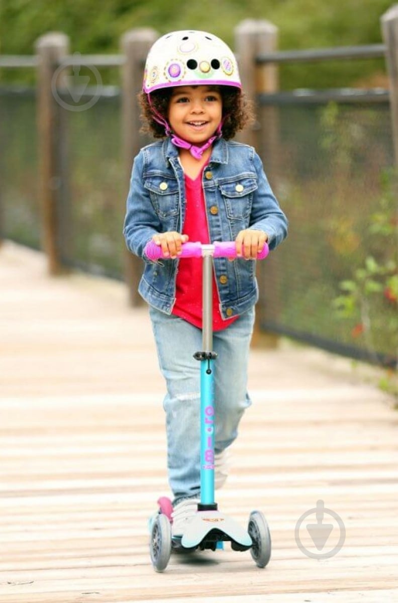 Самокат Micro дитячий Mini Deluxe turquoise бірюзовий ММD074 - фото 10