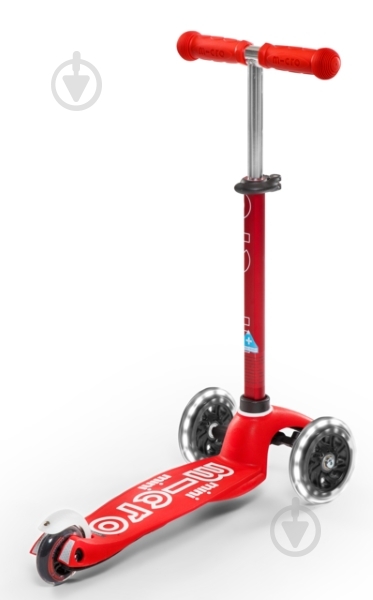 Самокат Micro Minideluxe red LED красный MMD052 - фото 4 Самокат Micro Minideluxe red LED красный MMD052 - фото 4