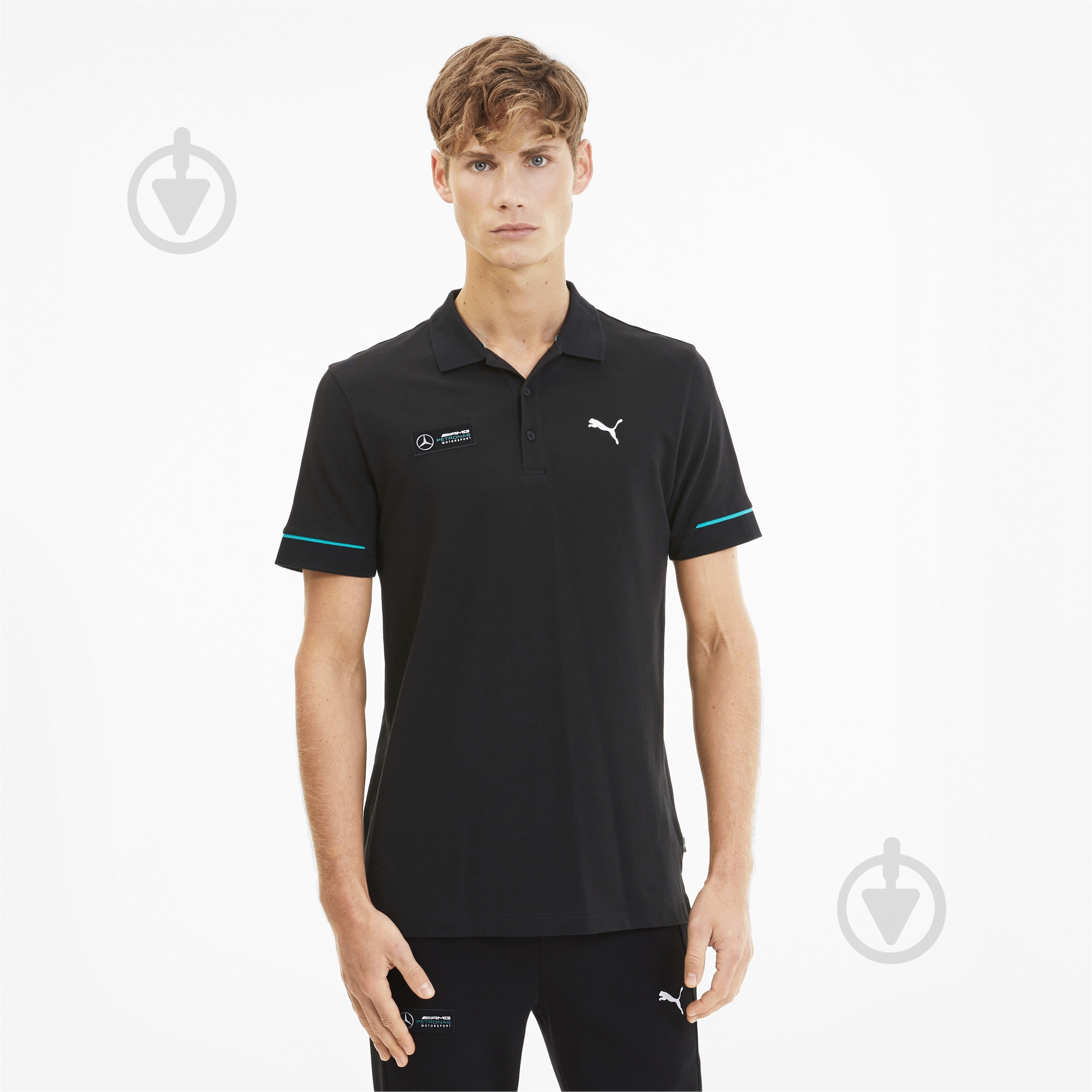 Поло Puma MAPM POLO 59618201 р.M черный - фото 1 Поло Puma MAPM POLO 59618201 р.M черный - фото 1