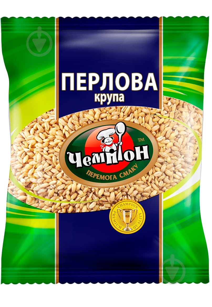 Крупа перловая ТМ Чемпіон 800 г - фото 1 Крупа перловая ТМ Чемпіон 800 г - фото 1