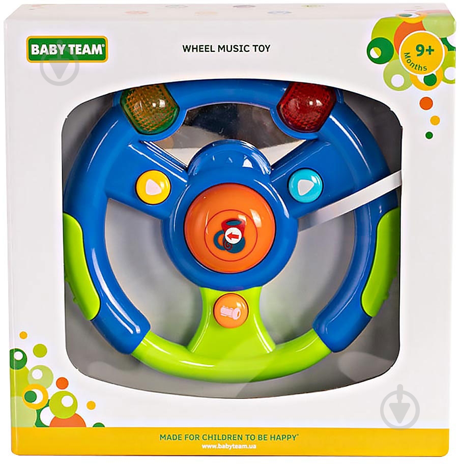 Игрушка музыкальная Baby Team Руль 8628 - фото 2