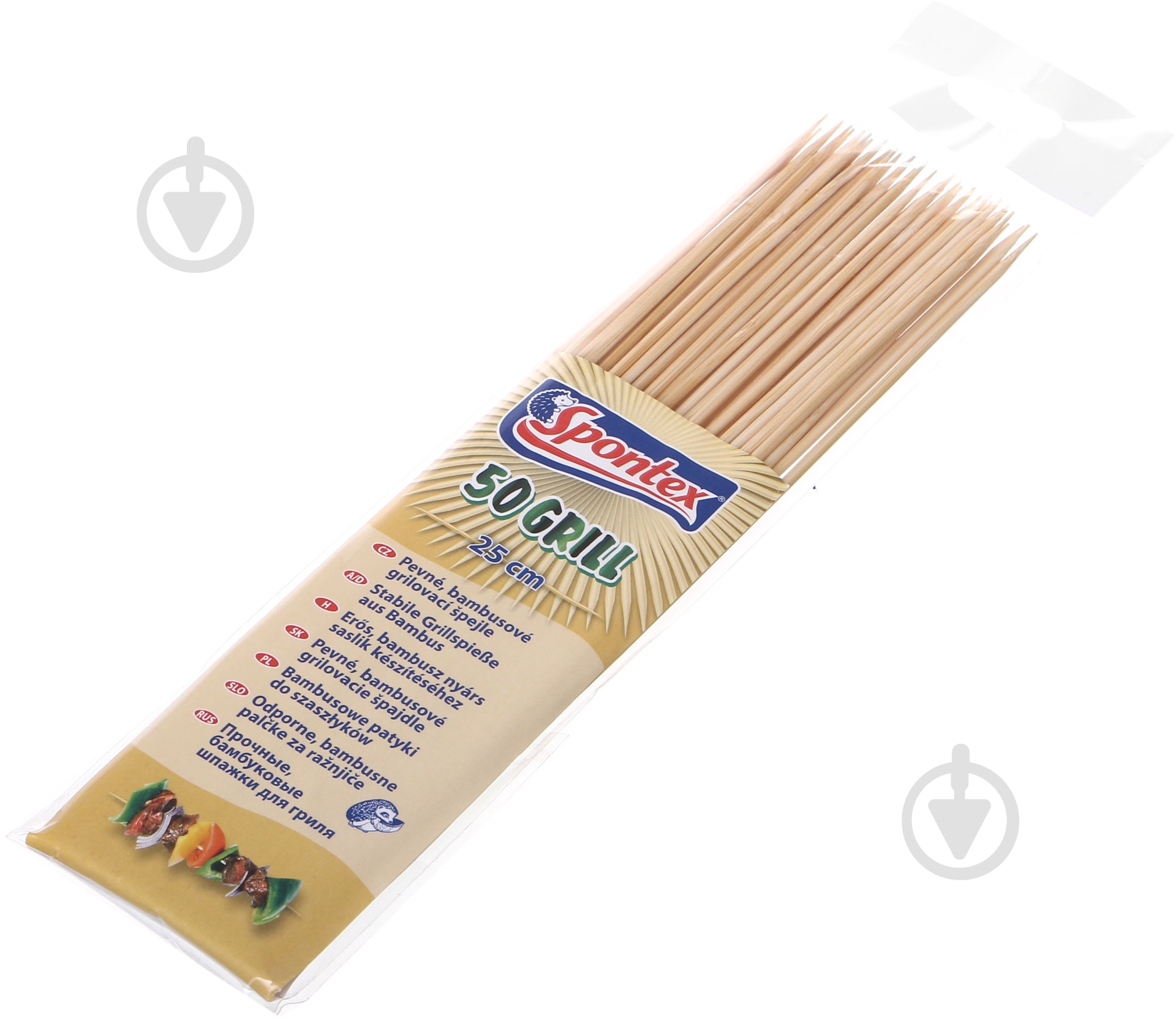 Палички для гриля SPONTEX 25 см 50 шт. 97018074 - фото 2