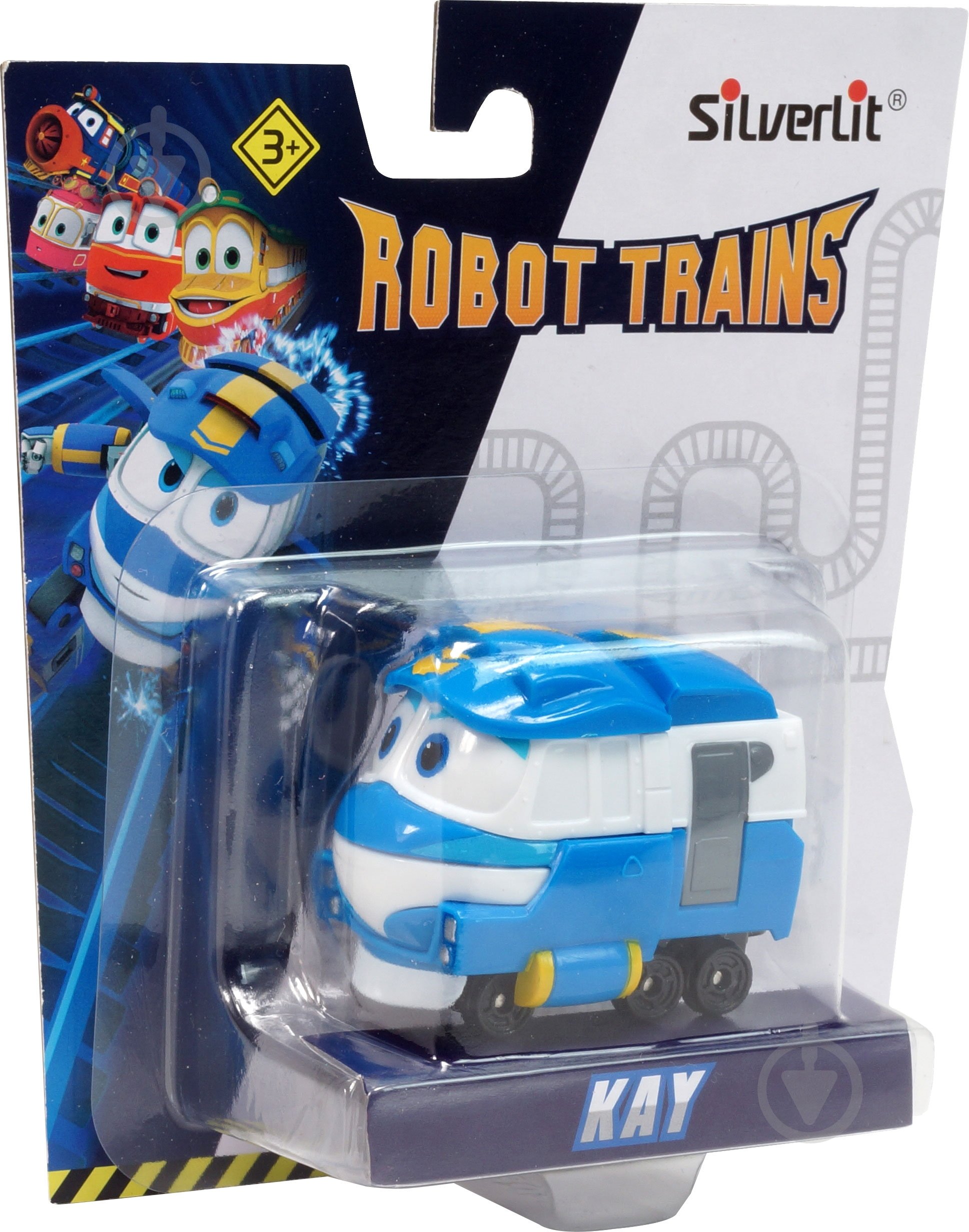 Паровоз Silverlit Robot Trains Кей 80155 - фото 3 Паровоз Silverlit Robot Trains Кей 80155 - фото 3