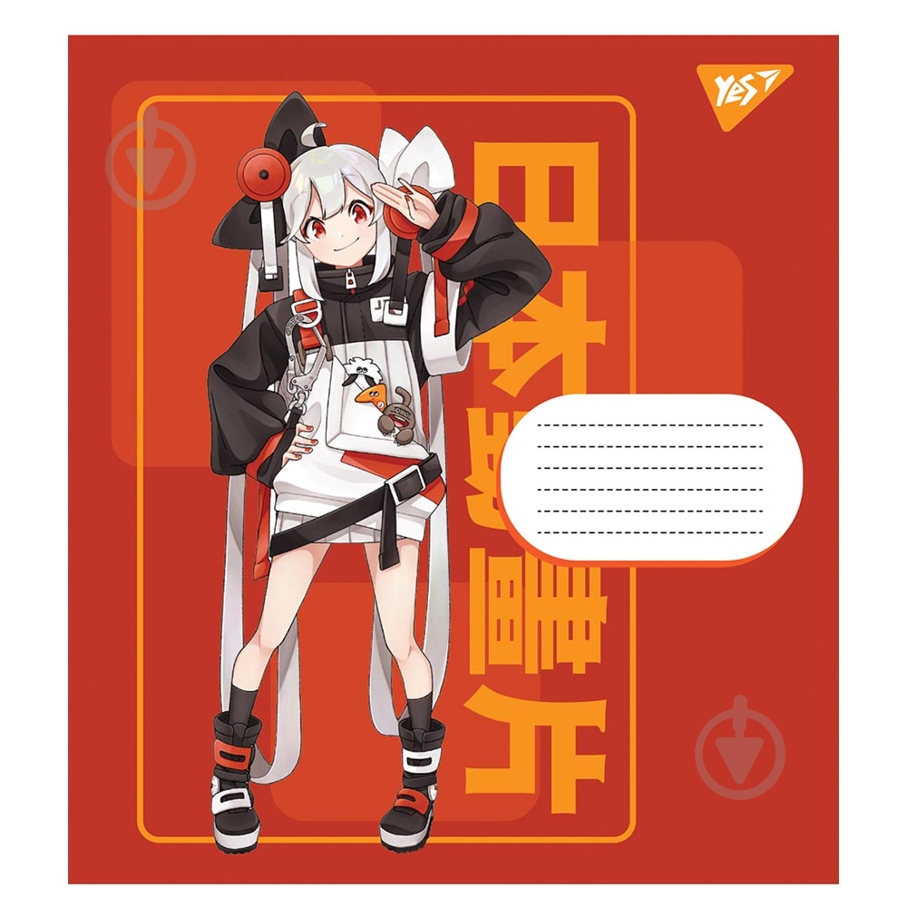 Тетрадь школьная 12 листов косая линия Anime cartoons (766556) YES - фото 4 Тетрадь школьная 12 листов косая линия Anime cartoons (766556) YES - фото 4