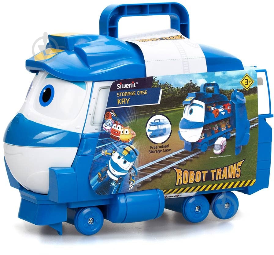 Іграшка-кейс Silverlit Robot Trains - фото 1 Іграшка-кейс Silverlit Robot Trains - фото 1