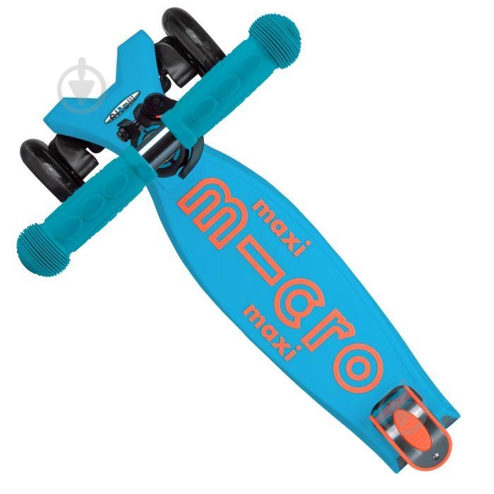 Самокат Micro Maxideluxe caribbean blue блакитно-синій ММD036 - фото 2