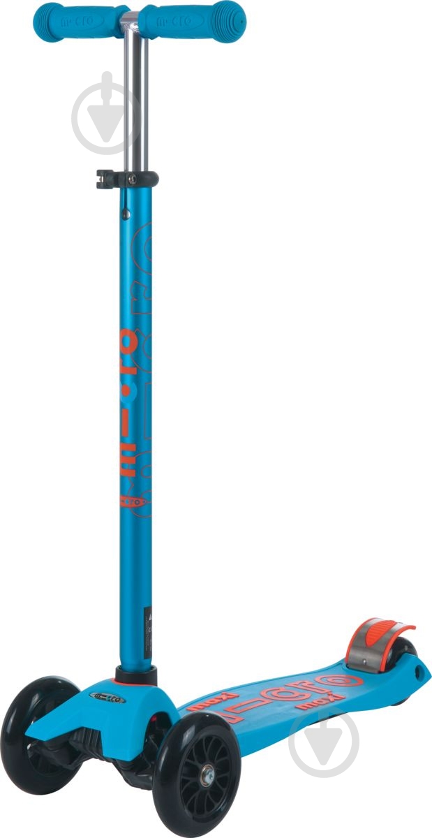 Самокат Micro Maxideluxe caribbean blue блакитно-синій ММD036 - фото 1