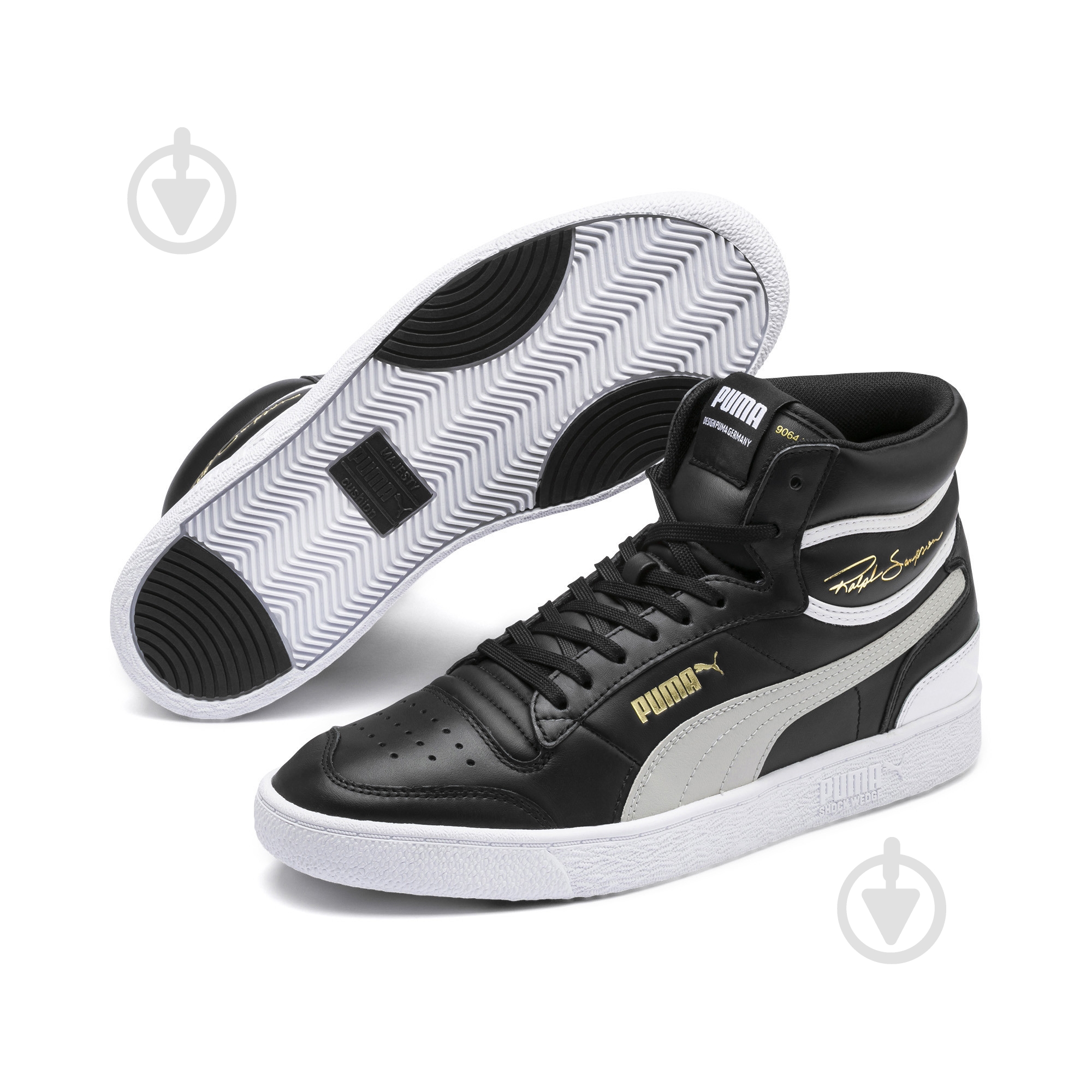 Кроссовки зимние Puma Ralph Sampson Mid 37084701 р.40,5 черные - фото 1 Кроссовки зимние Puma Ralph Sampson Mid 37084701 р.40,5 черные - фото 1