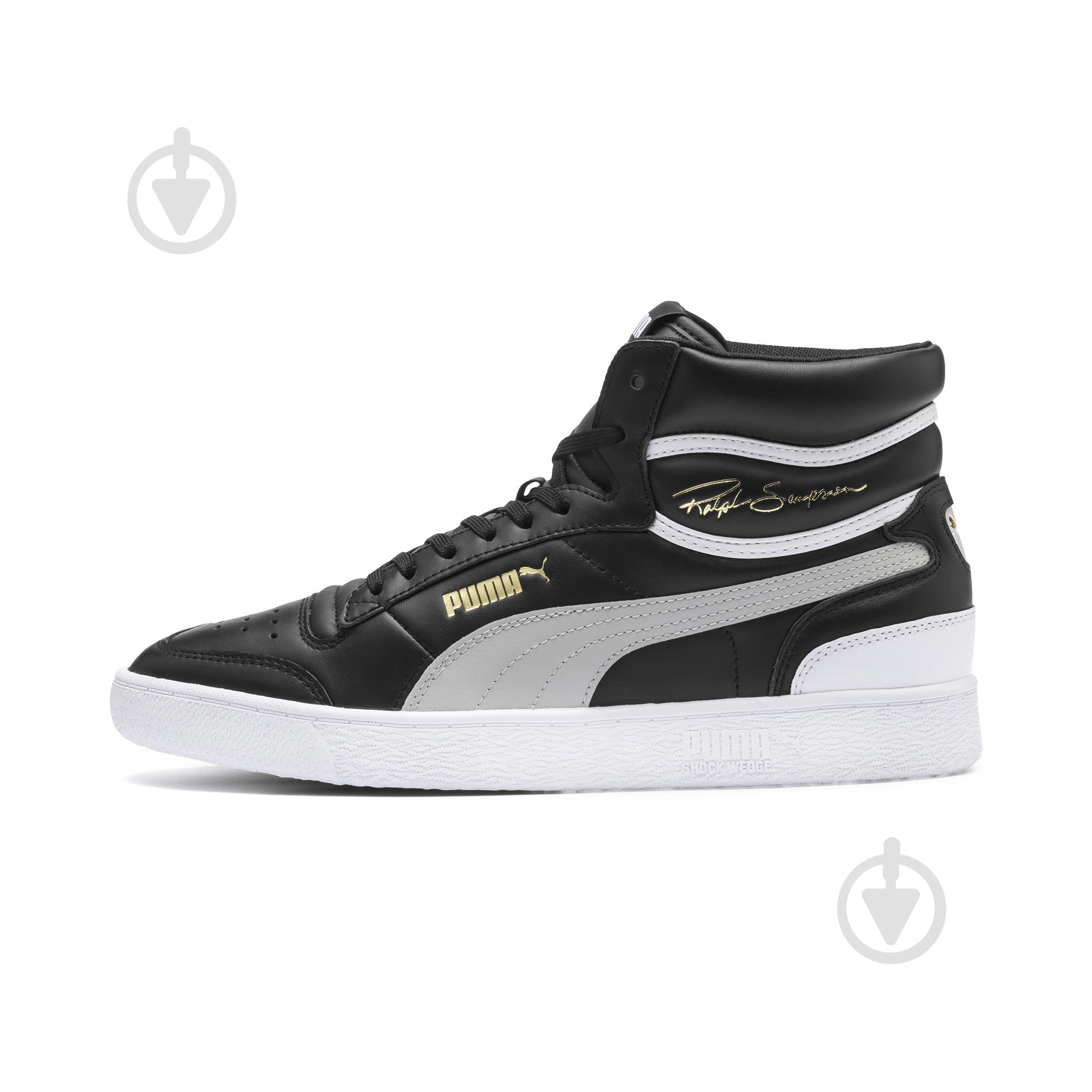 Кроссовки зимние Puma Ralph Sampson Mid 37084701 р.40,5 черные - фото 2 Кроссовки зимние Puma Ralph Sampson Mid 37084701 р.40,5 черные - фото 2