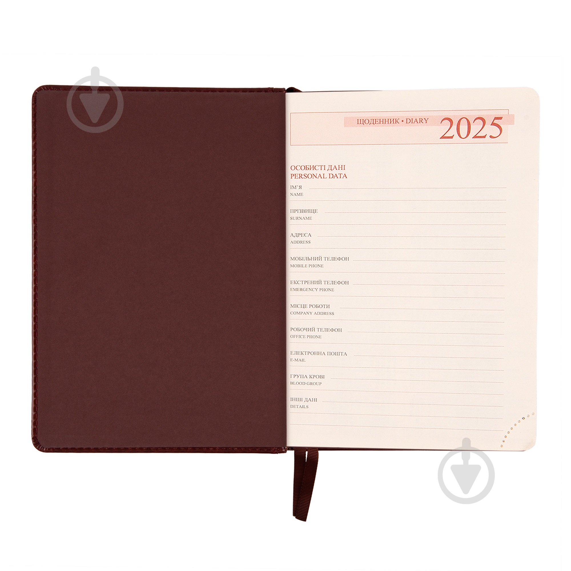 Щоденник датований Case 368 стор Leo Planner A5 2025 252517 - фото 5