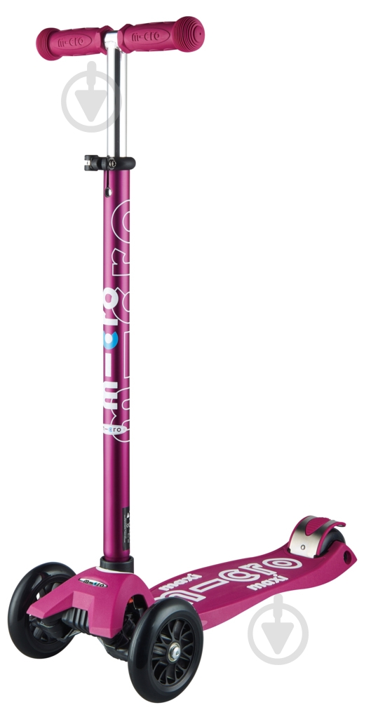 Самокат Micro Maxideluxe berry red темно-красный ММD061 - фото 1
