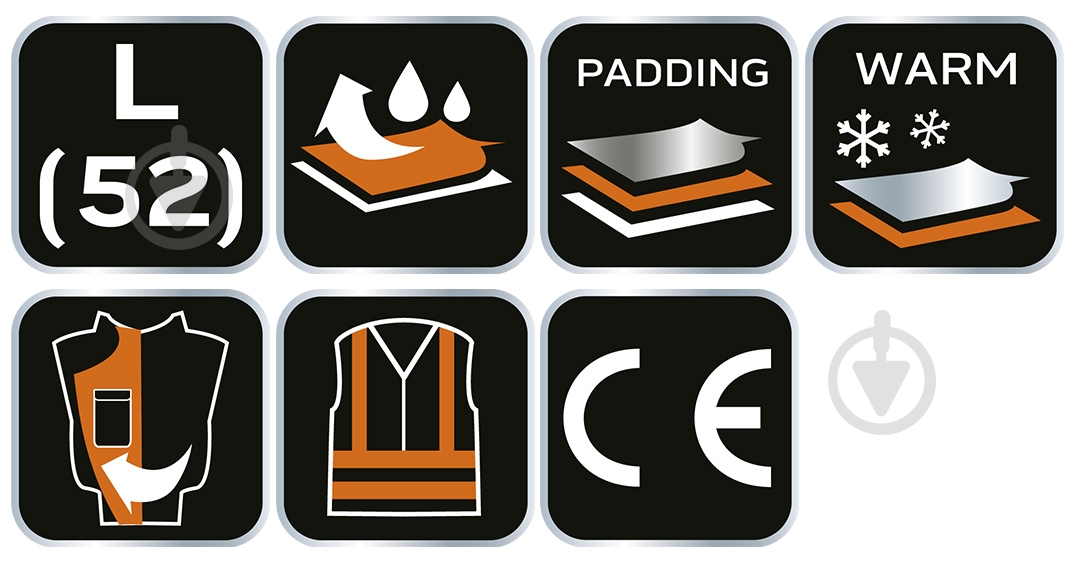 Жилет NEO tools Premium р. L 81-534 синий - фото 11