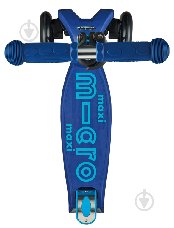 Самокат Micro Maxideluxe navy blue темно-синій ММD072 - фото 2