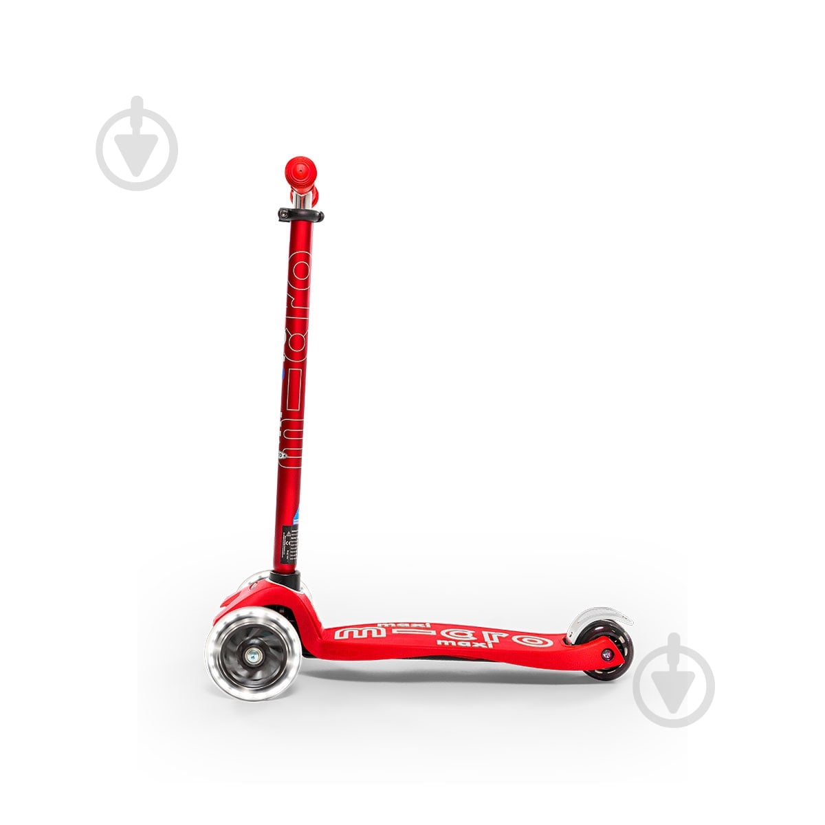 Самокат Micro детский Maxideluxe red LED красный ММD068 - фото 3