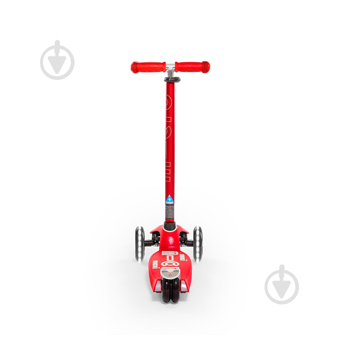 Самокат Micro детский Maxideluxe red LED красный ММD068 - фото 4