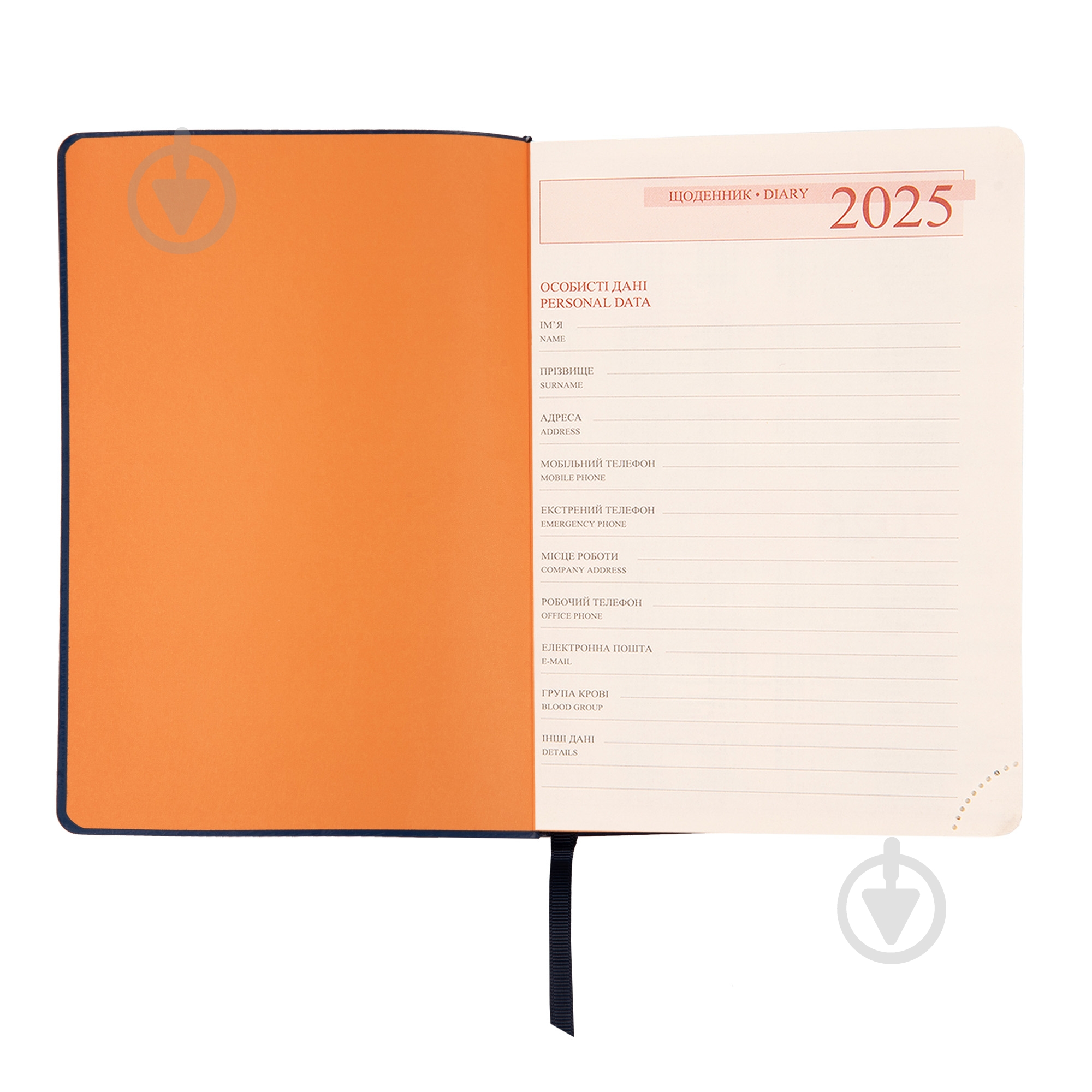 Щотижневик датований Infinity темно-синій 368 стор. Leo Planner Art A5 2025 252535 - фото 4