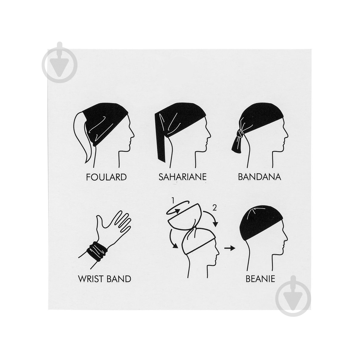 Аксесуар багатофункціональний Sol's Bolt р. one size 03094319TUN кобальт - фото 3