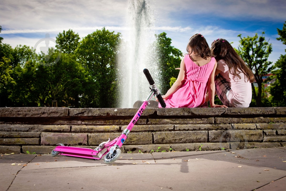 Самокат Micro детский Sprite pink розовый SA0027 - фото 10 Самокат Micro детский Sprite pink розовый SA0027 - фото 10