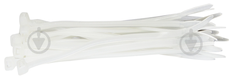 Стяжка кабельная АСКОУКРЕМ 5х250 мм белый - фото 1