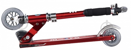 Самокат Micro Sprite red stripe темно-красный SA0178 - фото 2