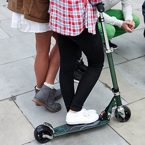 Самокат Micro Rocket темно-зеленый SA0032 - фото 3