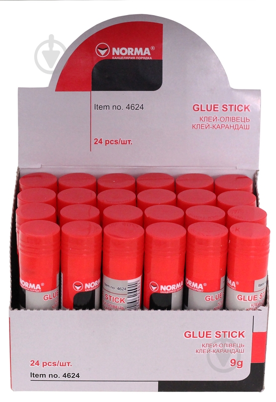 Клей-карандаш PVA основа 9 г NORMA - фото 2 Клей-карандаш PVA основа 9 г NORMA - фото 2