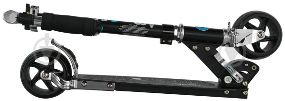 Самокат Micro Rocket black чорний SA0048 - фото 2