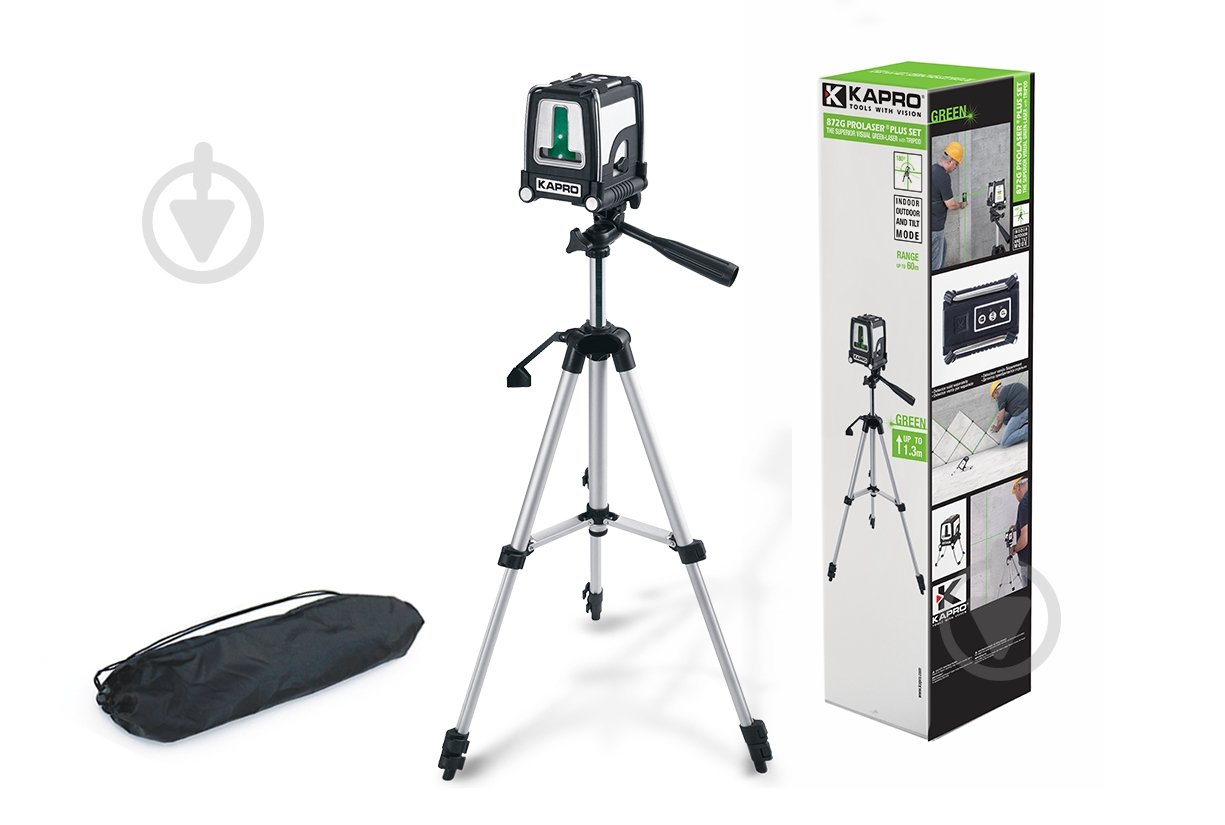 Уровень лазерный Kapro 872G_SET - фото 1