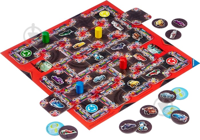 Игра настольная Ravensburger Лабиринт-юниор Тачки-2 22152 - фото 2