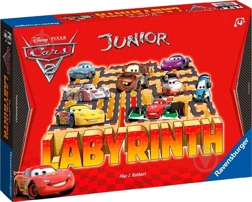 Игра настольная Ravensburger Лабиринт-юниор Тачки-2 22152 - фото 1