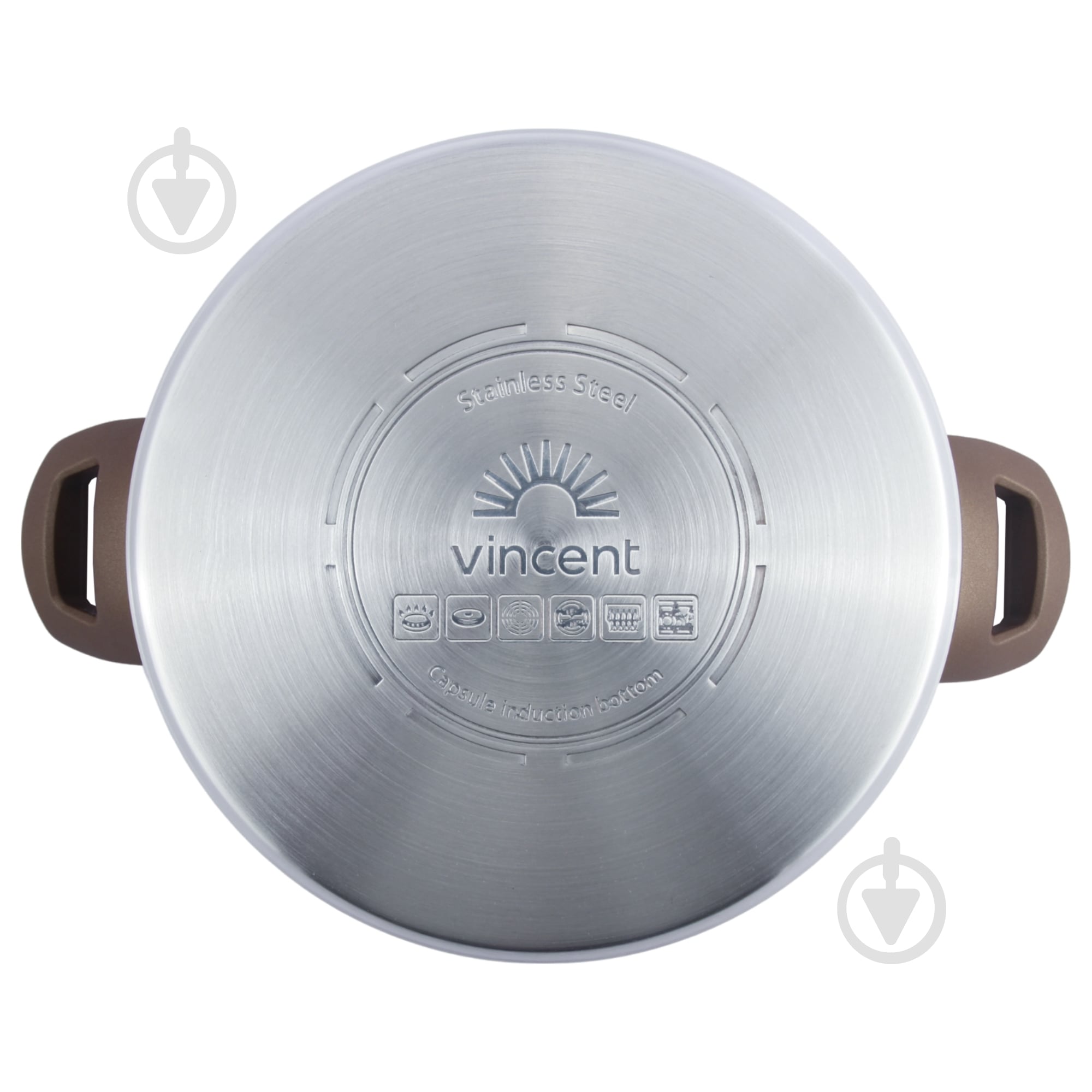Каструля з кришкою Vincent 20 см 3,3 л VC-3186-20 - фото 5