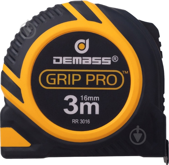 Рулетка Demass Grip Pro RR 3016 3 м x 16 мм - фото 1 Рулетка Demass Grip Pro RR 3016 3 м x 16 мм - фото 1