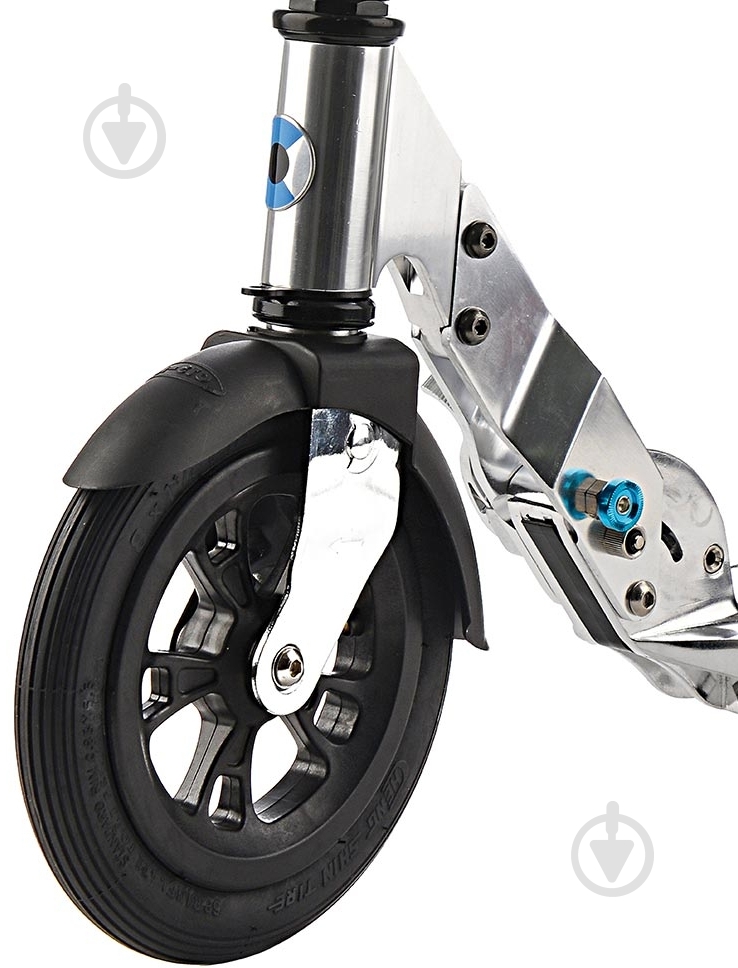 Самокат Micro Flex air 200 серый металлик SA0035 - фото 2