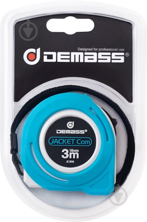 Рулетка Demass Jacket Com JE 3016 3  м x 16  мм - фото 9